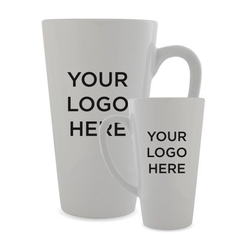Full Color Latte Mug 17oz-Blank Logo