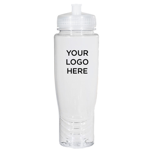 Spectrum Clear Sport Bottle 28oz-Blank Logo