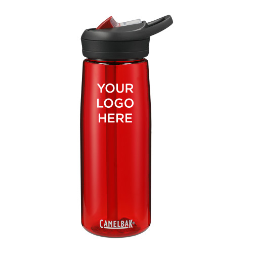 CamelBak Eddy Titan Renew Red Bottle 25oz-Blank Logo