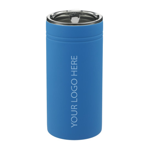 Sherpa Vacuum Blue Tumbler & Insulator 12oz-Blank Logo Engraved