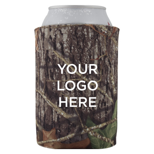 Collapsible Camo Can Holder-Blank Logo