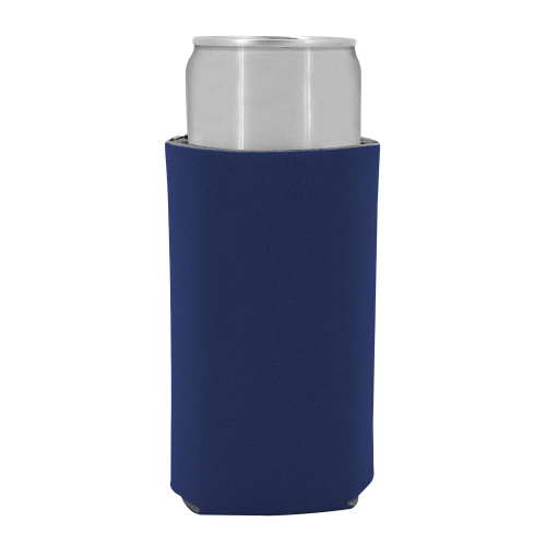 Slim Navy Can Holder-Blank Logo