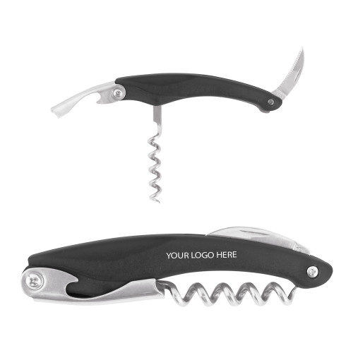 Charcoal Wine Steward Key-Blank Logo