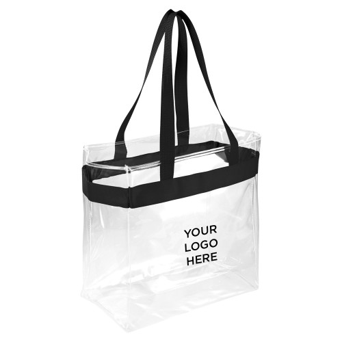 Game Day Clear Stadium Tote-Blank Logo