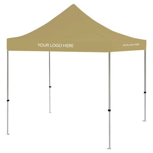 9 ft x 9 ft Vegas Gold Tent-Blank Logo