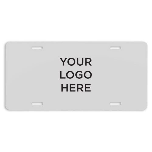 License Plate-Blank Logo