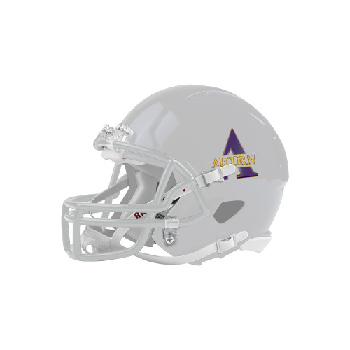  Riddell Replica White Mini Helmet - Alcorn A