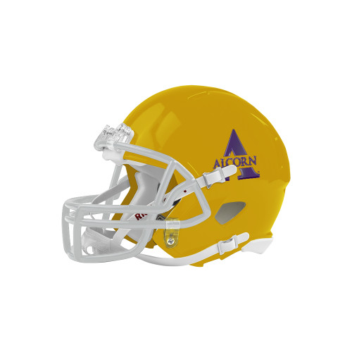  Riddell Replica Gold Mini Helmet - Alcorn A
