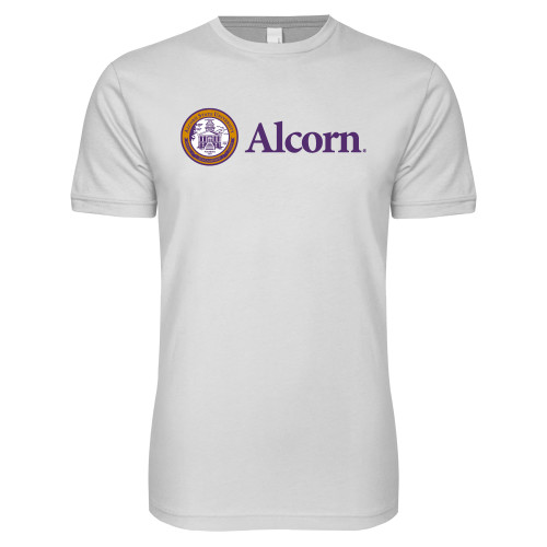  Next Level White SoftStyle T Shirt - Alcorn