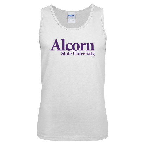  White Tank Top - Alcorn State University