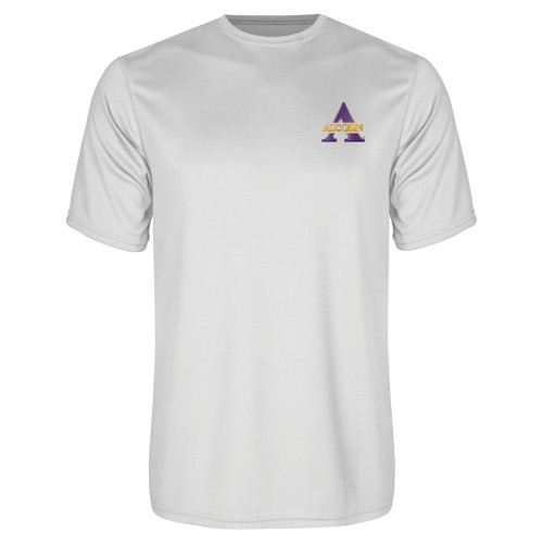  White Performance Tee - Alcorn A