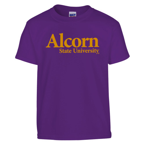  Youth Purple T Shirt - Alcorn State University