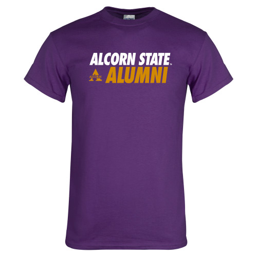  Purple T Shirt - Alcorn State Alumni