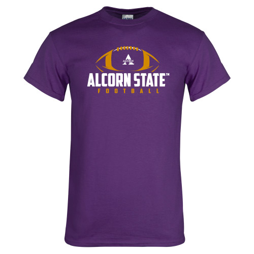  Purple T Shirt - Alcorn State Football