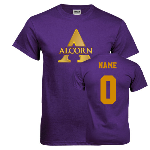  Purple T Shirt - Alcorn A