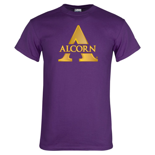  Purple T Shirt - Alcorn A