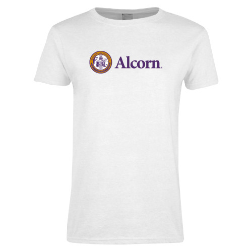 Main Image for  Womens White Short Sleeve Tee