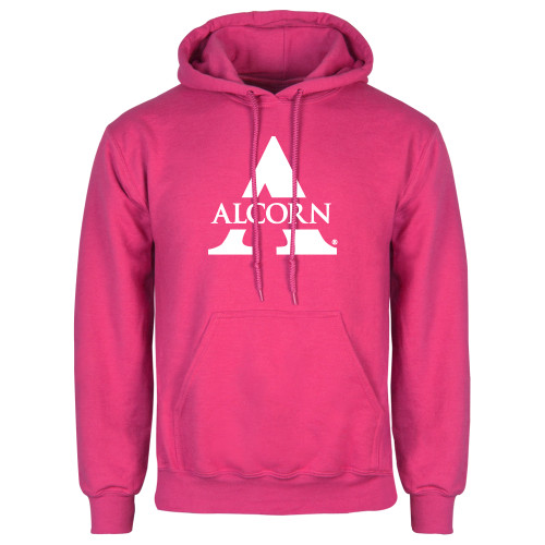  Womens Fuchsia Fleece Hoodie - Alcorn A