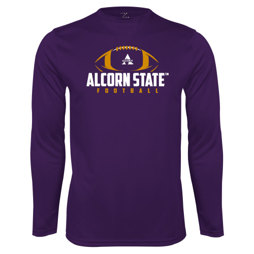 - Alcorn Braves - Purple Out Performance Tees