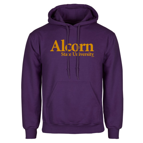  Purple Fleece Hoodie - Alcorn State University