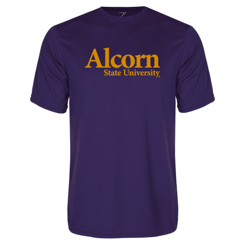  Purple Performance Tee - Alcorn State University