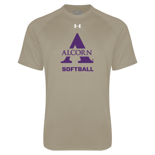 Under Armour Vegas Gold Tech Tee - Alcorn Softball