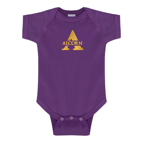  Purple Infant Onesie - Alcorn A
