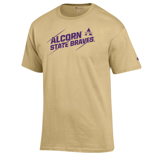  Champion Vegas Gold T Shirt - Alcorn State Braves