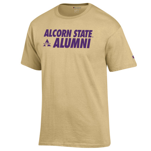  Champion Vegas Gold T Shirt - Alcorn State Alumni