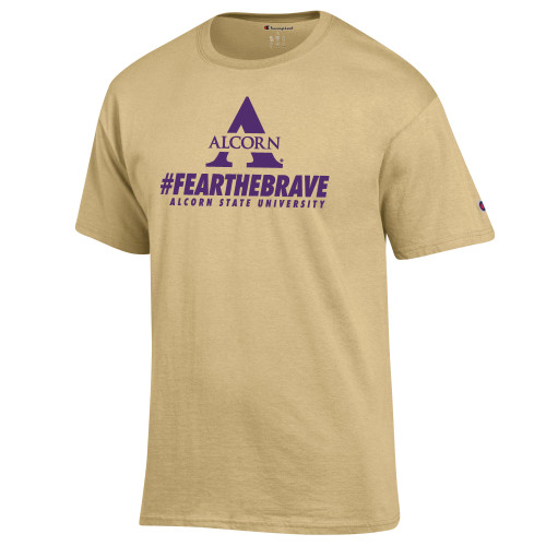  Champion Vegas Gold T Shirt - Fear the Brave