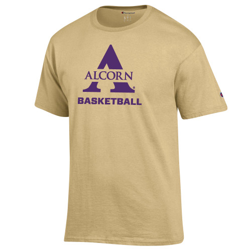  Champion Vegas Gold T Shirt - Alcorn Basketball
