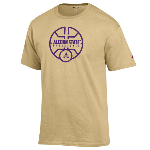  Champion Vegas Gold T Shirt - Alcorn State Basketball