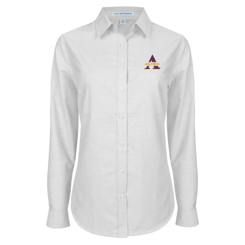  Womens White Oxford Shirt - Alcorn A