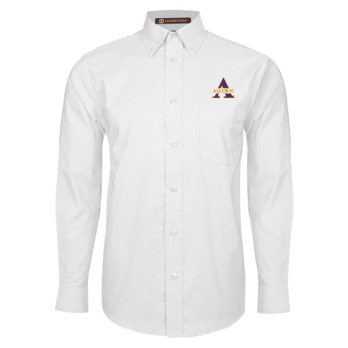  White Oxford Long Sleeve Shirt - Alcorn A