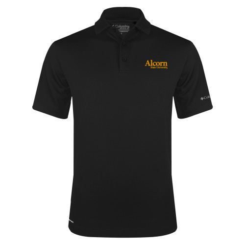  Columbia Black Omni Wick Drive Polo - Alcorn State University