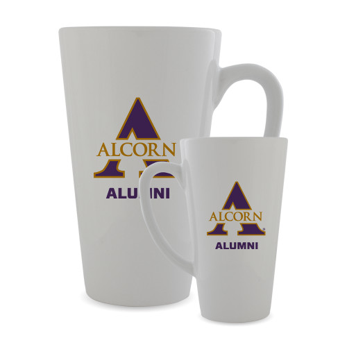  Full Color Latte Mug 17oz - Alcorn Alumni