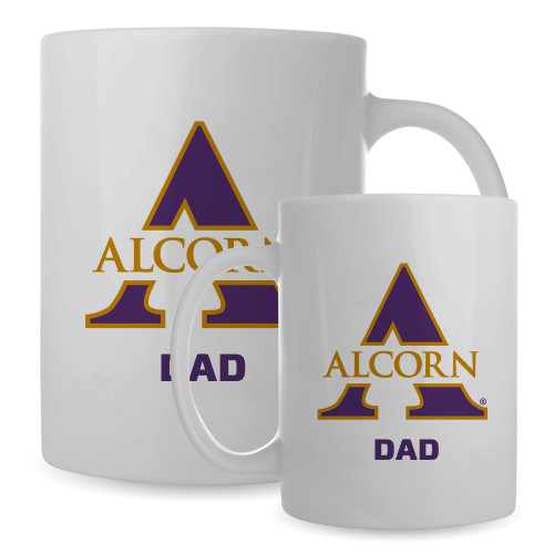 Dad Full Color White Mug 15oz - Dad