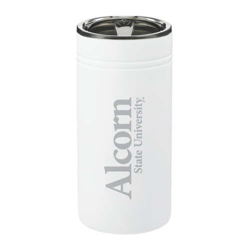  Sherpa Vacuum White Tumbler & Insulator 12oz - Alcorn State University  Engraved