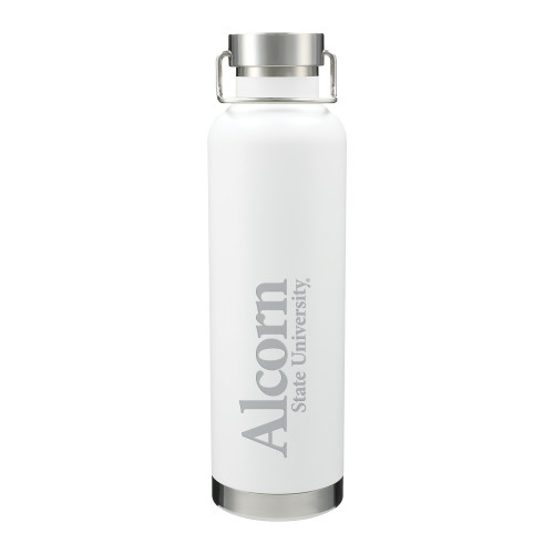  Thor Copper Vacuum Insulated White Bottle 32oz - Alcorn State University  Engraved