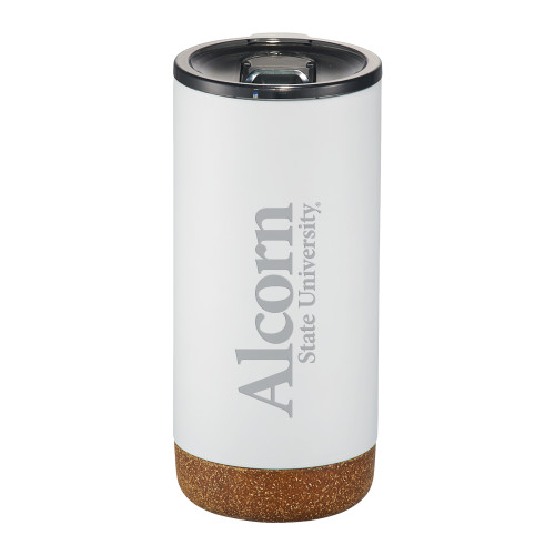  Valhalla Vacuum Insulated White Tumbler 16oz - Alcorn State University  Engraved