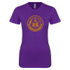 Thumbnail image for  Next Level Womens Purple Boyfriend Tee