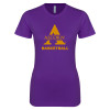 Thumbnail image for  Next Level Womens Purple Boyfriend Tee