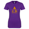 Thumbnail image for  Next Level Womens Purple Boyfriend Tee