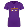 Thumbnail image for  Next Level Womens Purple Boyfriend Tee