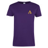 Thumbnail image for  Womens Purple Short Sleeve Tee