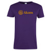 Thumbnail image for  Womens Purple Short Sleeve Tee