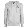 Thumbnail image for  ENZA Womens White Fleece Full Zip Hoodie