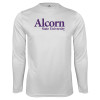 Thumbnail image for  White Performance Long Sleeve Shirt