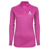 Thumbnail image for  Syntrel Womens Raspberry Interlock 1/4 Zip
