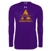 Thumbnail image for  Under Armour Purple Long Sleeve Tech Tee